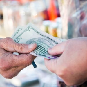 using cash