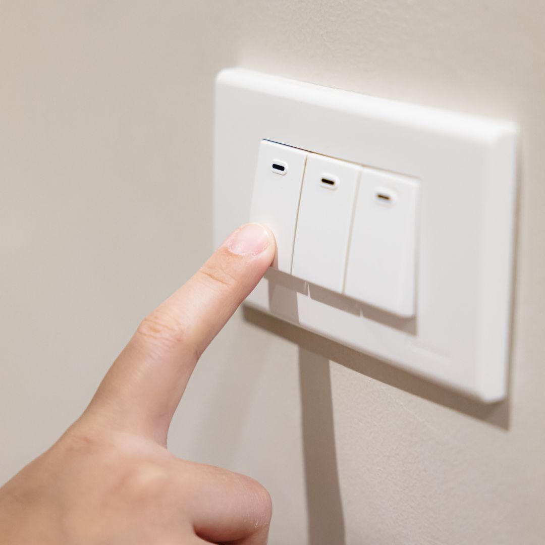 turning lights on