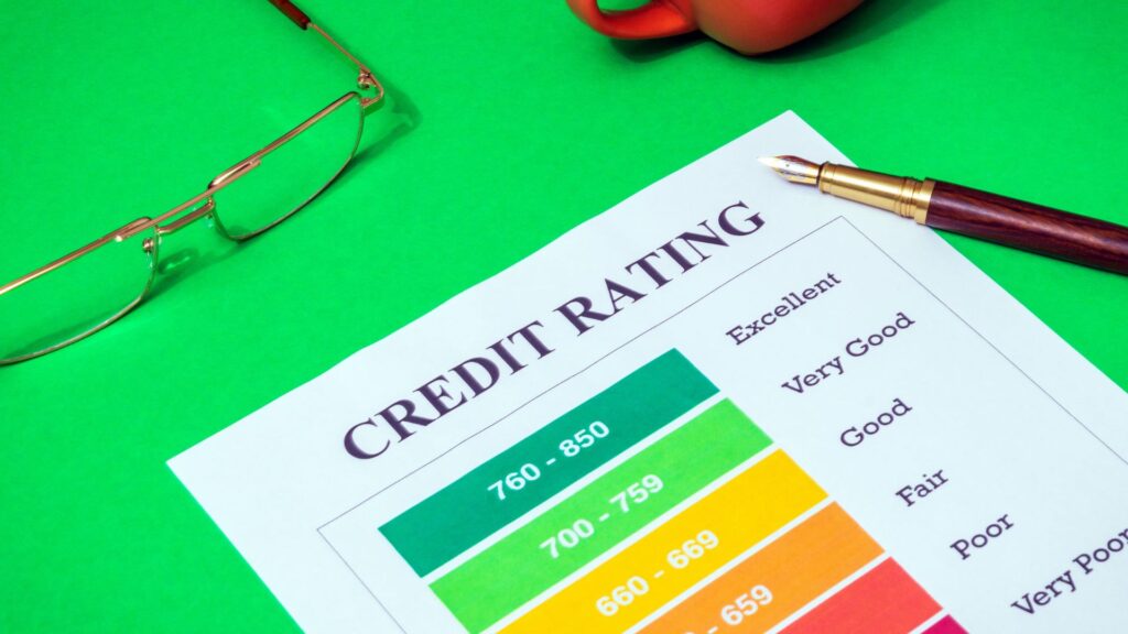 Credit score rating